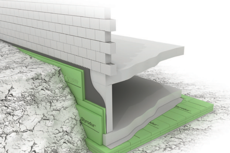 Passive House Underfloor Perimeter Insulation